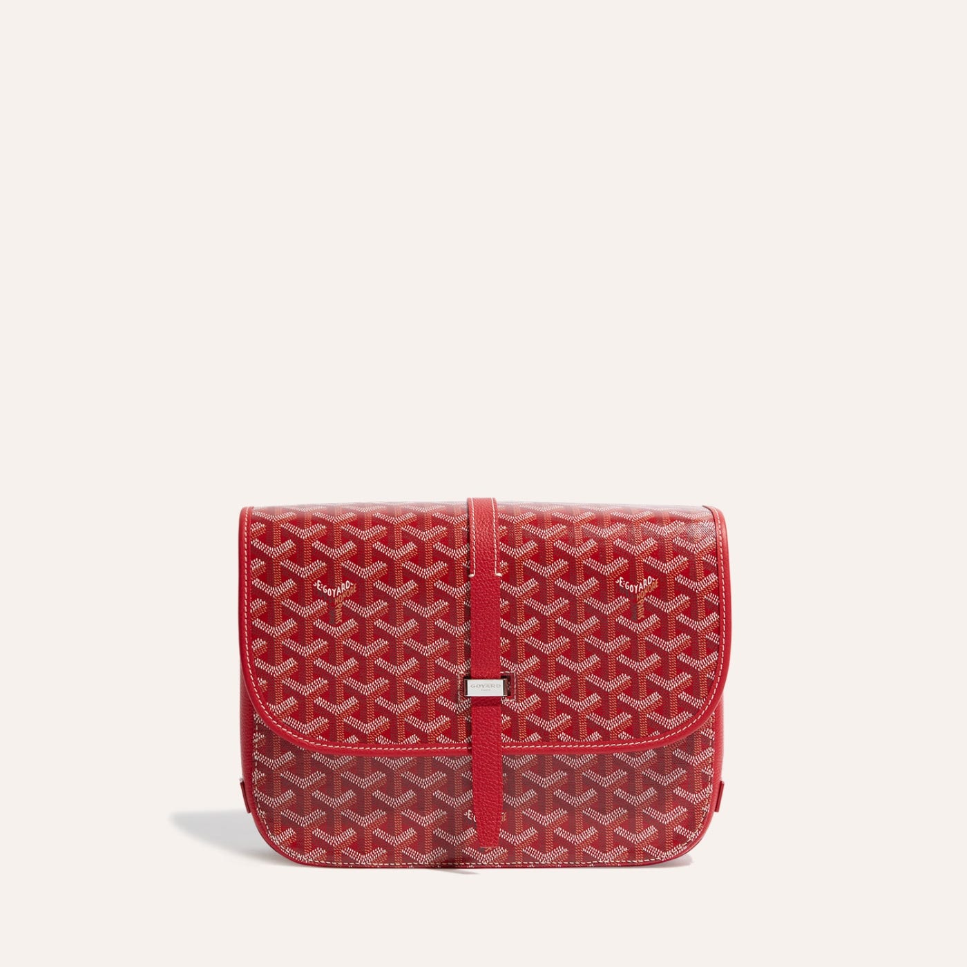 Goyard Belvedere MM Bag Red - Image 2